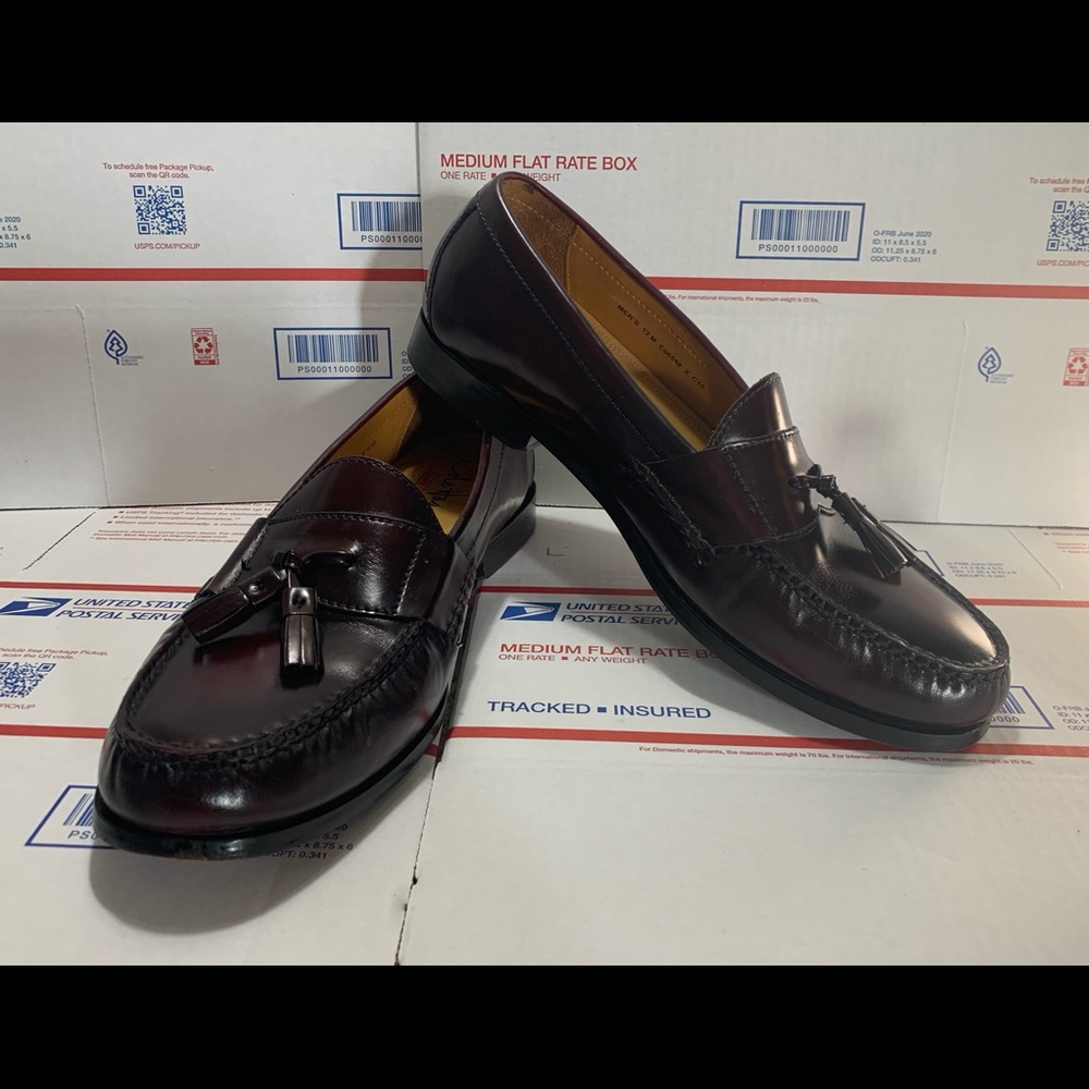 Cole Haan Pinch Tassel Loafer Burgundy Men’s 12 C06588